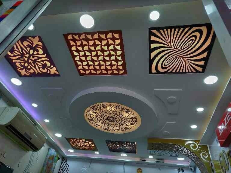 Customize Ceiling Jali at Zero Cost.